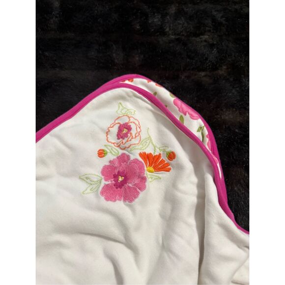 Vintage Gymboree Blanket 2005 Summer Bouquet floral flowers - Picture 5 of 5